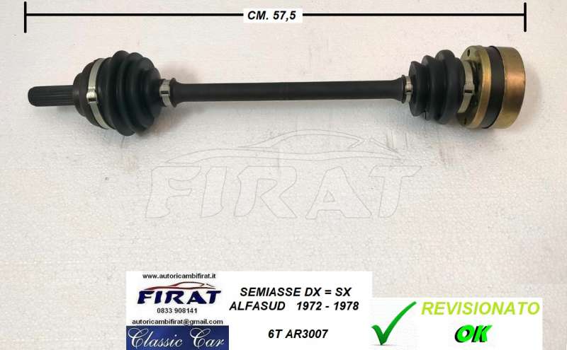 SEMIASSE ALFASUD DX = SX (AR3007)
